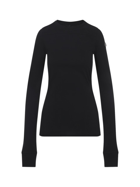 [Moncler X Rick Owens] T-shirts Long Sleeve SS26 MU01F8D01.89AHD