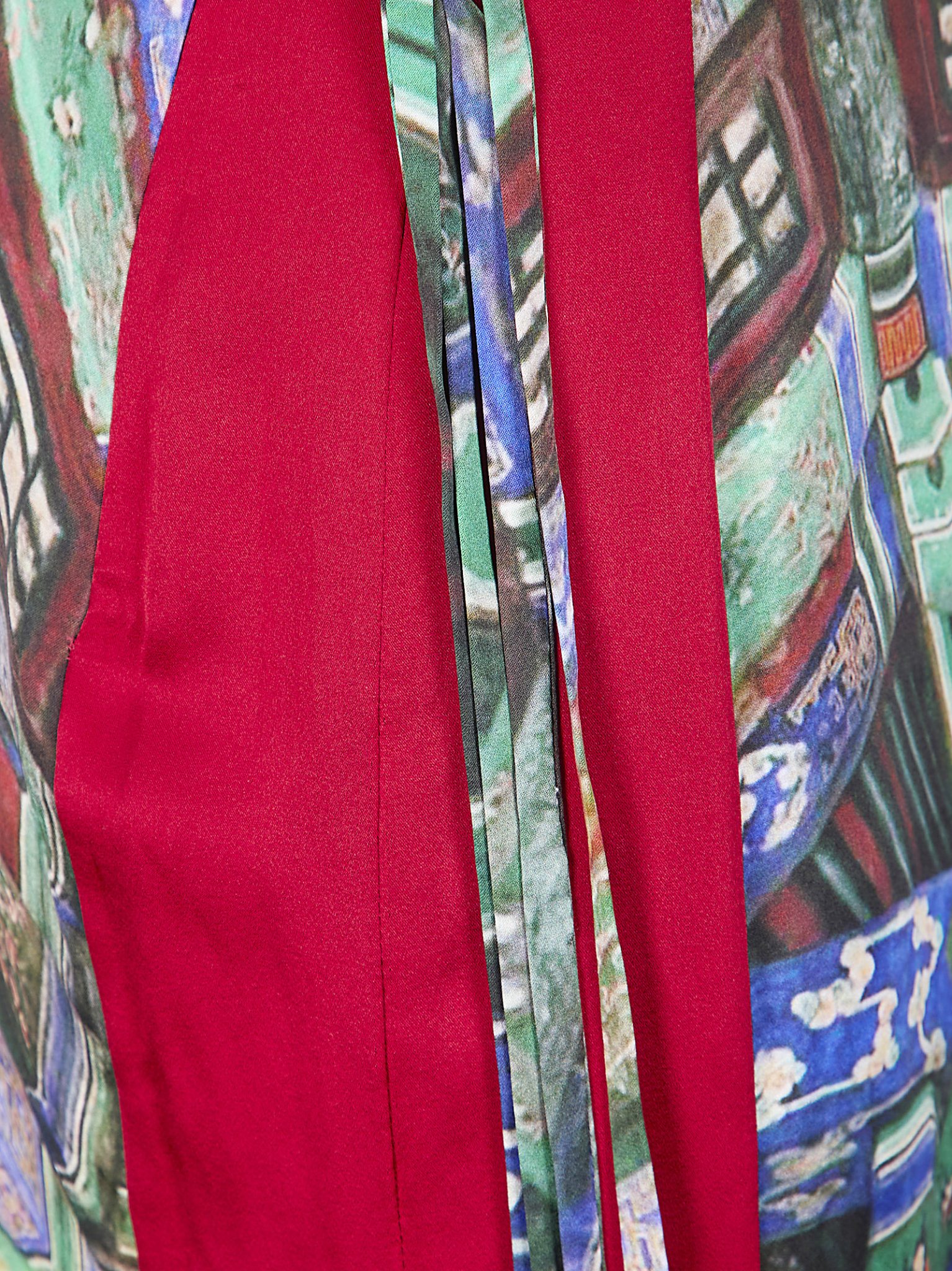 [HUI] Long skirt SS26 HW21GD3529 GREENFLORAL