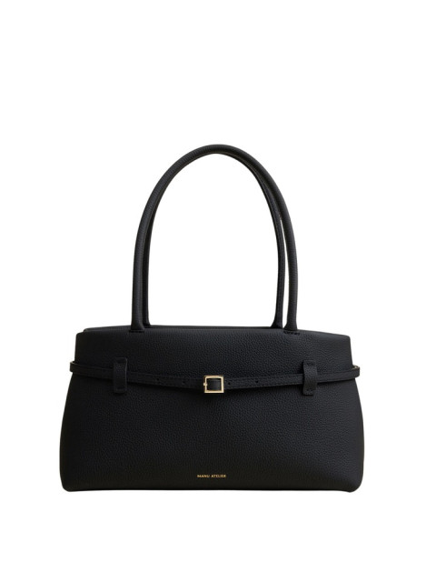 [Manu Atelier] Tote bag FW26 2025260 EAST WEST BLACK