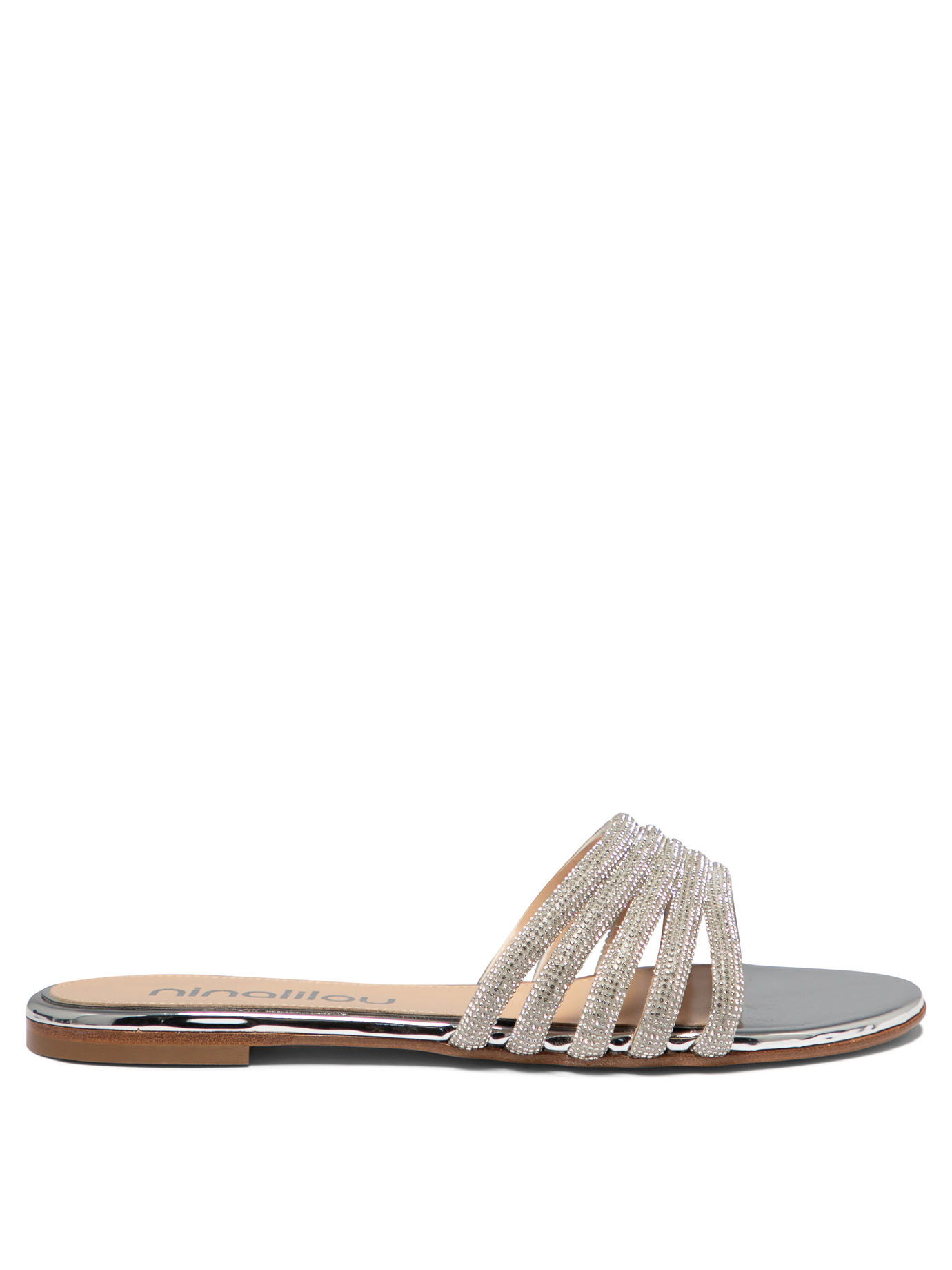 [Ninalilou] Sandals SS26 341151SPECCHIO ARGENTO