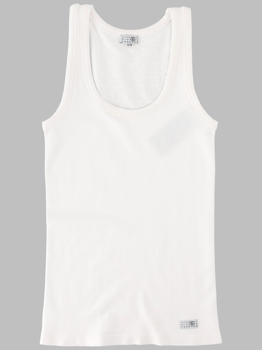 [MM6 Maison Margiela] Tank top SS26 MKD520010_101