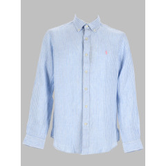 [Polo Ralph Lauren] Shirts Long Sleeve SS26 710B15594_0057188BBLUEWHITE