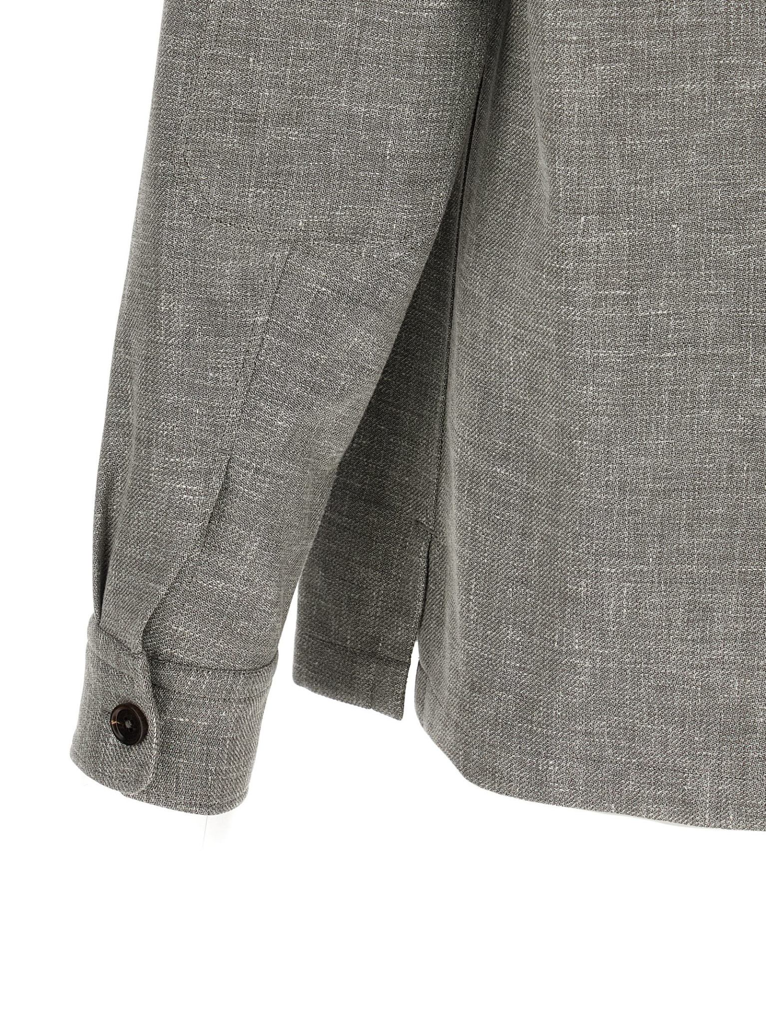 [ZEGNA] Shirts Long Sleeve SS26 UHV22A3SOT6BN08262
