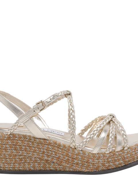 [Jimmy Choo] Sandals FW26 NYRA 60ZKTSOFT GOLD MIX