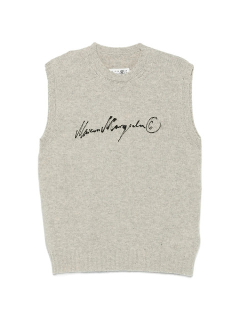 [MM6 Maison Margiela] T-shirts Sleeveless FW26 M13288 SH0FB0028 806S