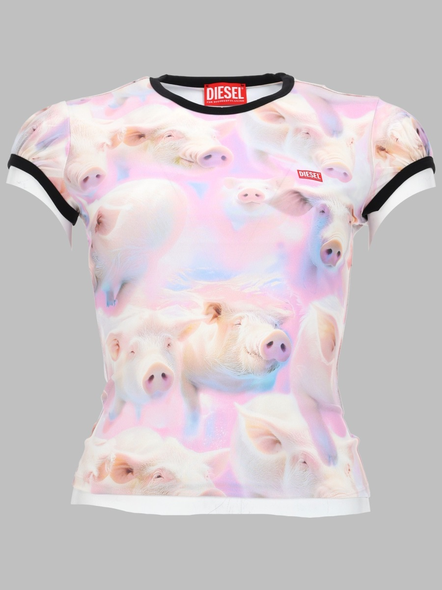 [Diesel] T-shirts Short Sleeve SS26 A21022_0IHBS64NA