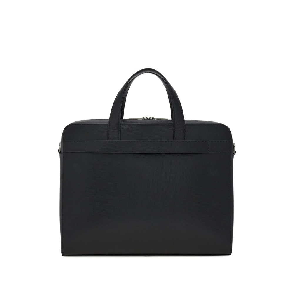 [Ferragamo] Briefcase FW26 241806 0786555 NERO