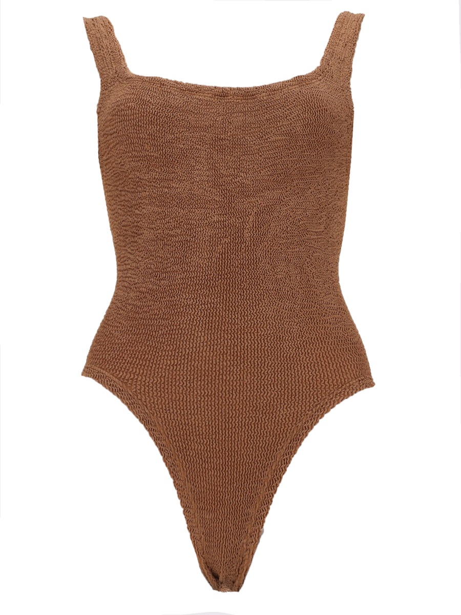 [Hunza G] Swimsuit SS26 S-SQUARE-CR_METALLICCOCOA