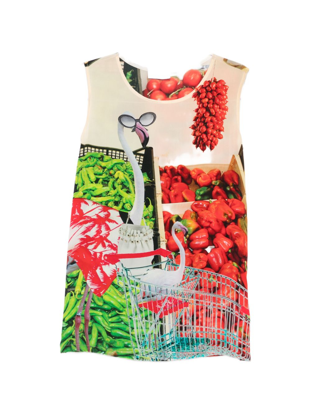 [THE ARTISTYLIST] T-shirts Sleeveless SS26 SUPERMARKET TOP MLT