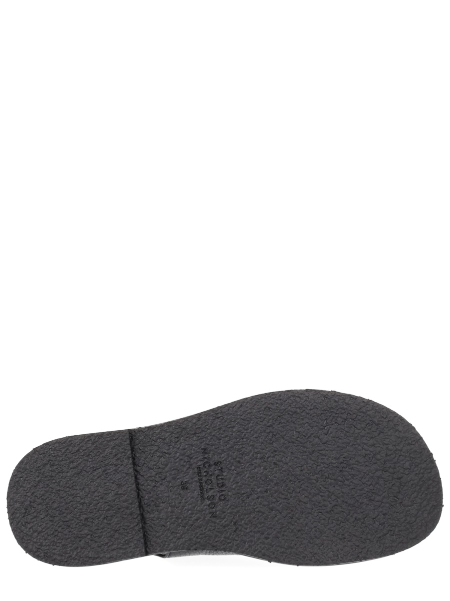 [Studio Nicholson] Flat shoes SS26 PALEYSNW-1653_DARKESTNAVY