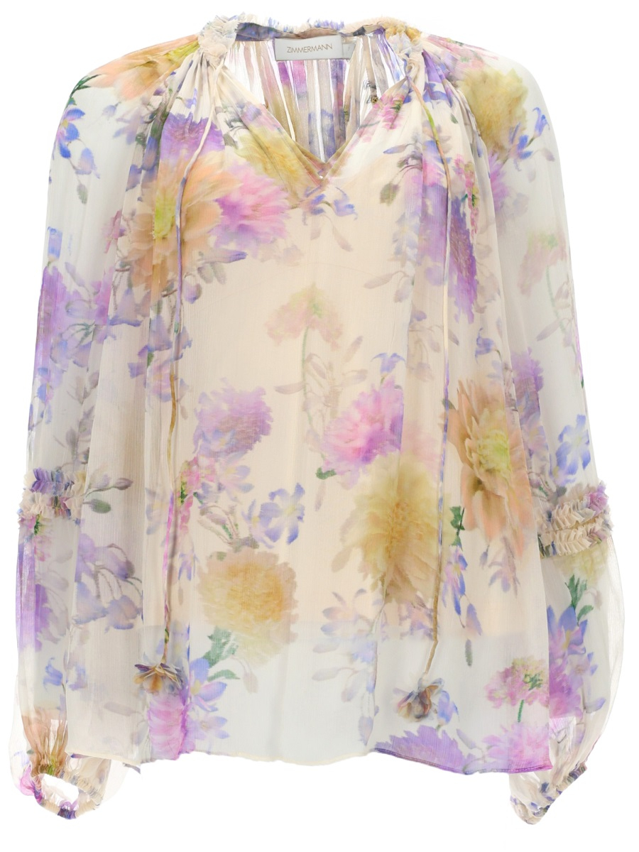 [Zimmermann] Shirts Long Sleeve SS26 7921TS261_CRDA
