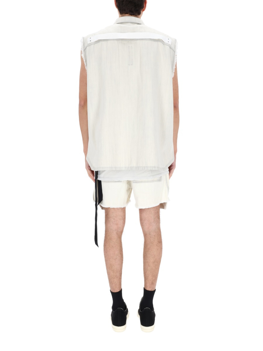 [RICK OWENS DRKSHDW] T-shirts Sleeveless SS26 DU01F4764_DMW51