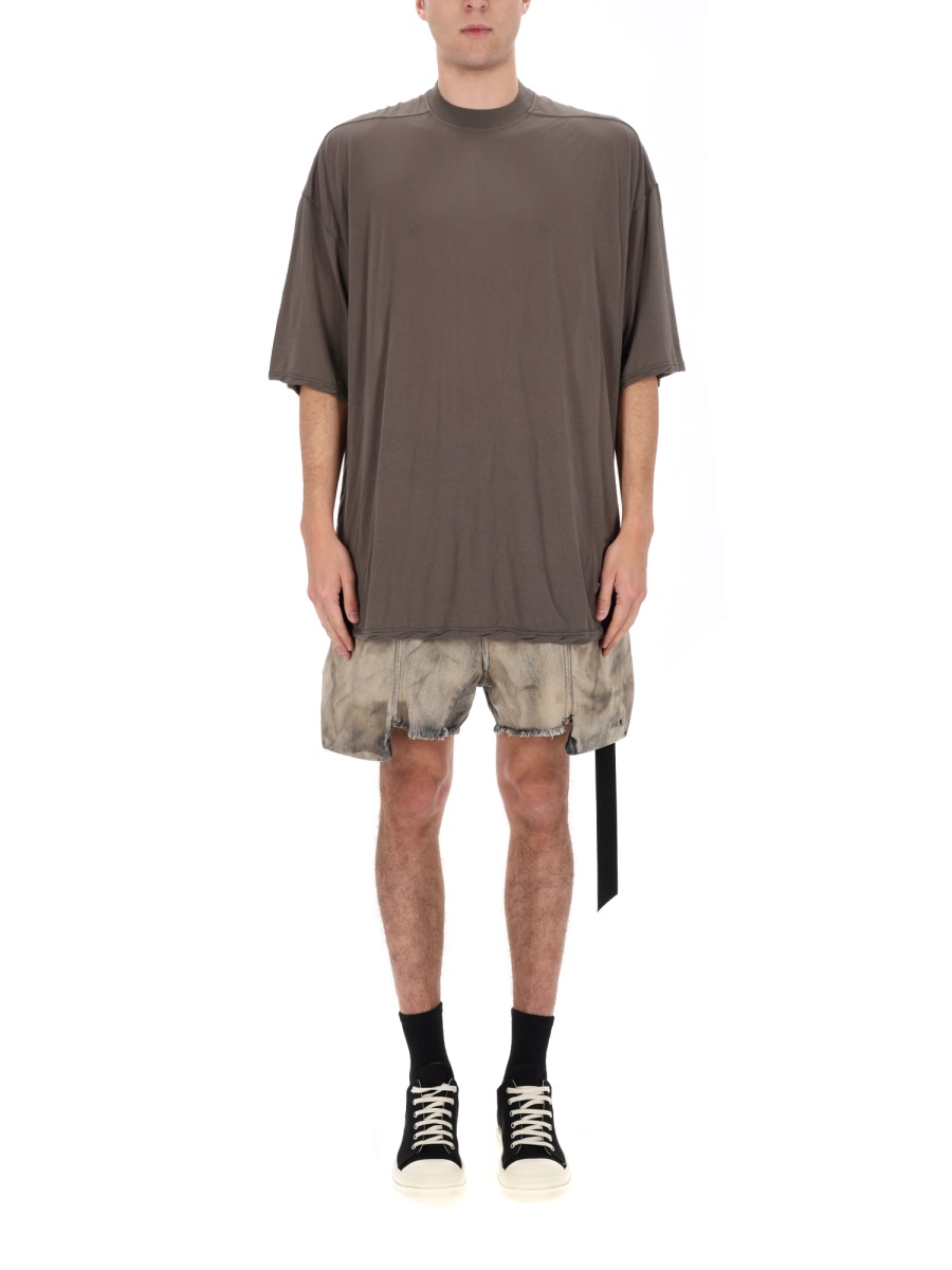 [RICK OWENS DRKSHDW] T-shirts Short Sleeve SS26 DU01F4259_BH34