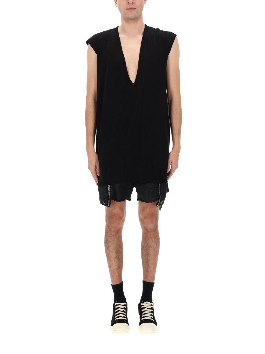 [RICK OWENS DRKSHDW] T-shirts Short Sleeve SS26 DU01F4157_BH09