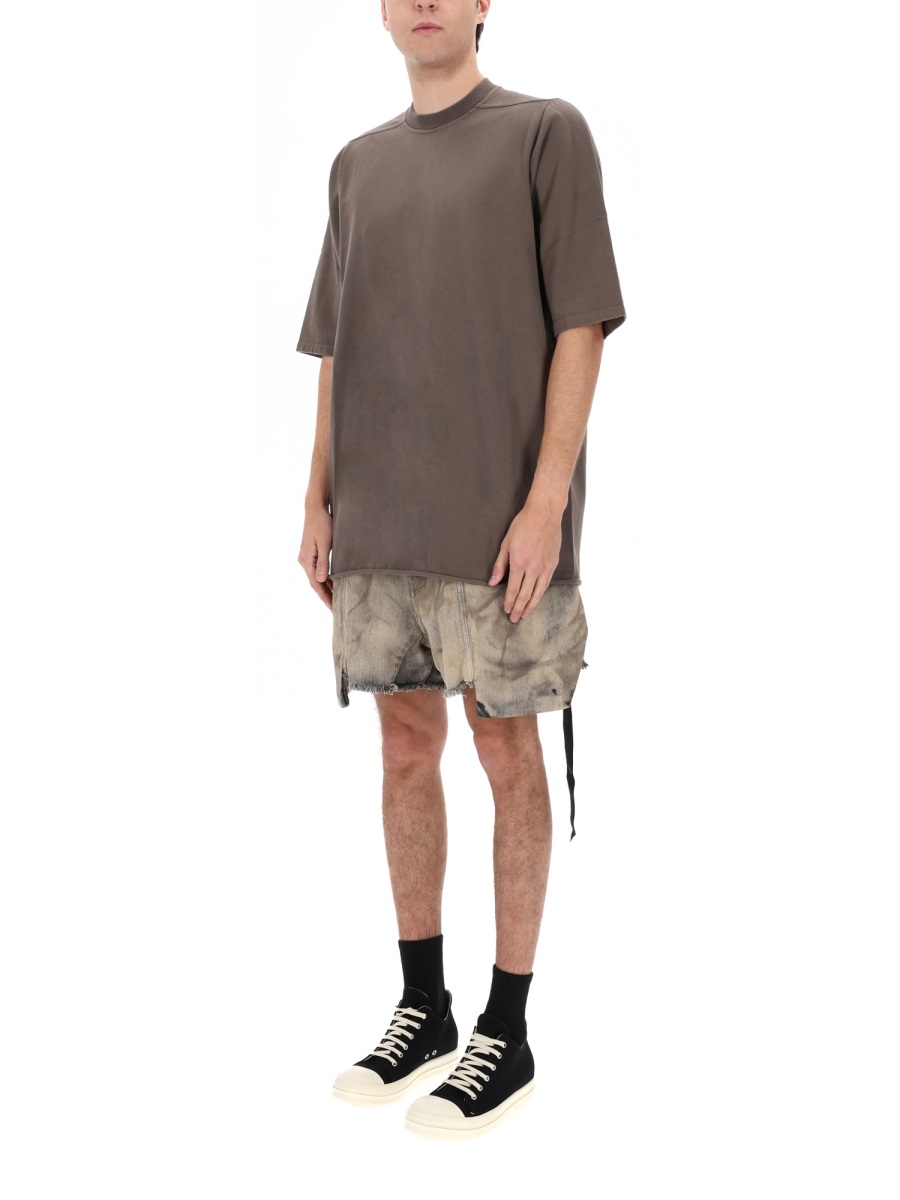 [RICK OWENS DRKSHDW] T-shirts Short Sleeve SS26 DU01F4274_RIG34