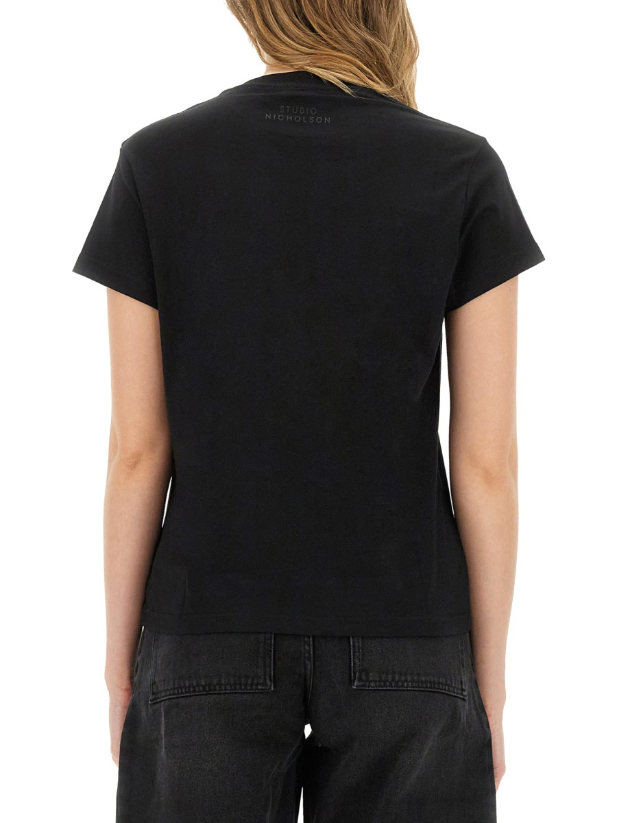 [Studio Nicholson] T-shirts Short Sleeve SS26 MARINESNW-1619_BLACK