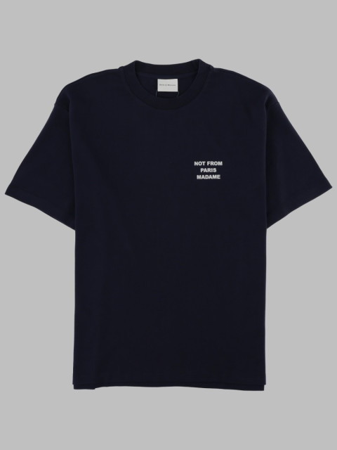 [DROLE DE MONSIEUR] T-shirts Short Sleeve FW26 TS203_CO002NAVY