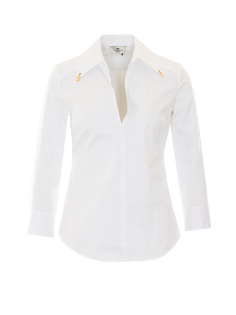 [ELISABETTA FRANCHI] Shirts Long Sleeve FW26 CA19366E2100
