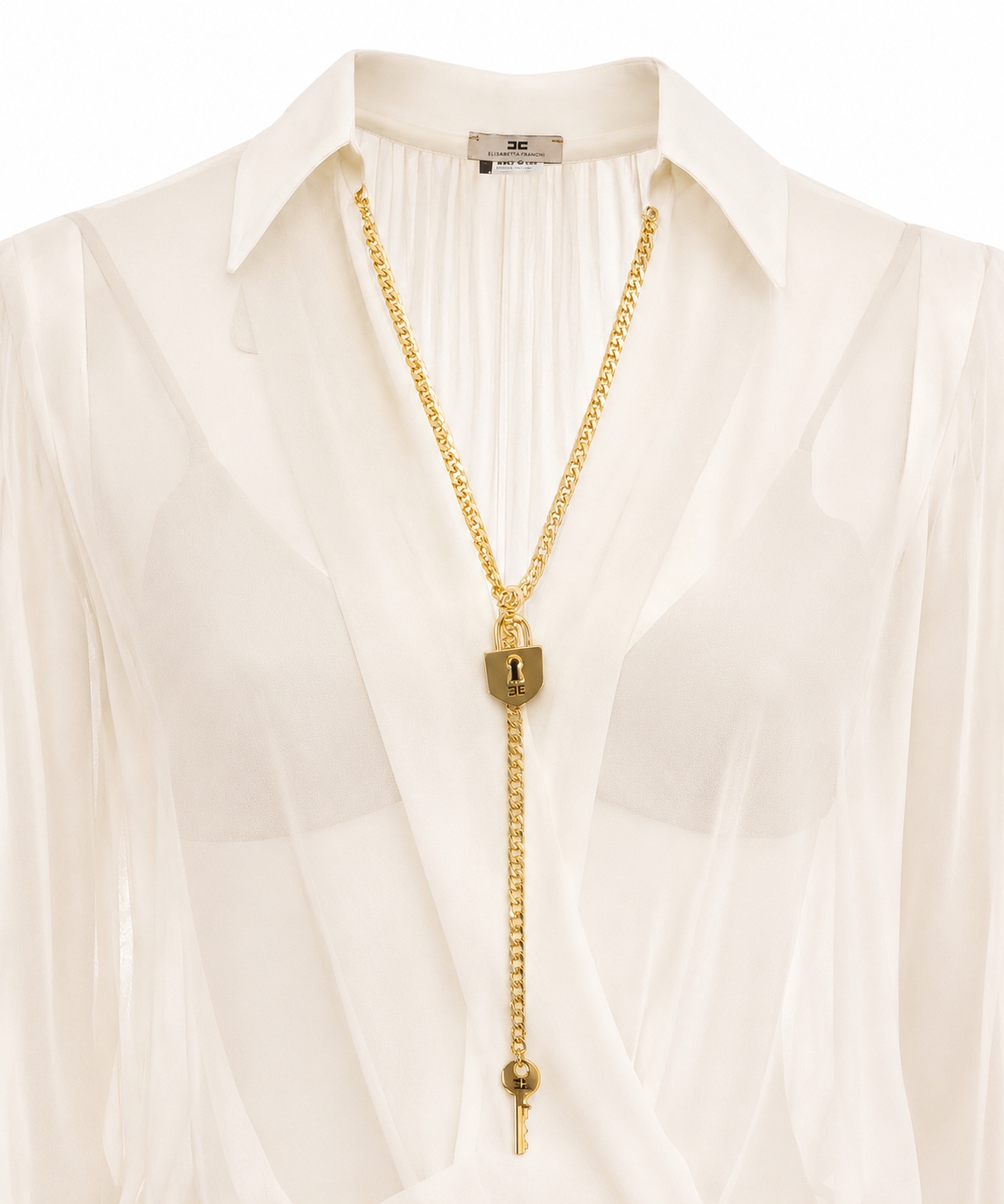 [ELISABETTA FRANCHI] Shirts Long Sleeve FW26 CB00966E2360