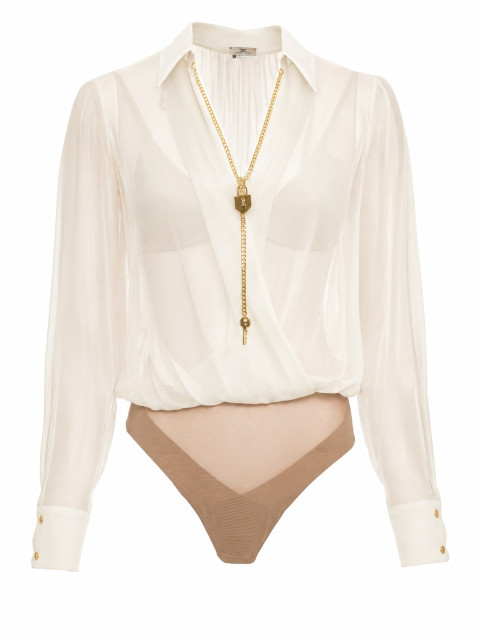 [ELISABETTA FRANCHI] Shirts Long Sleeve FW26 CB00966E2360