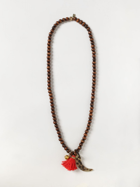 [ALLUJEWELS] Necklace SS26 MINI WOODY MARRONE
