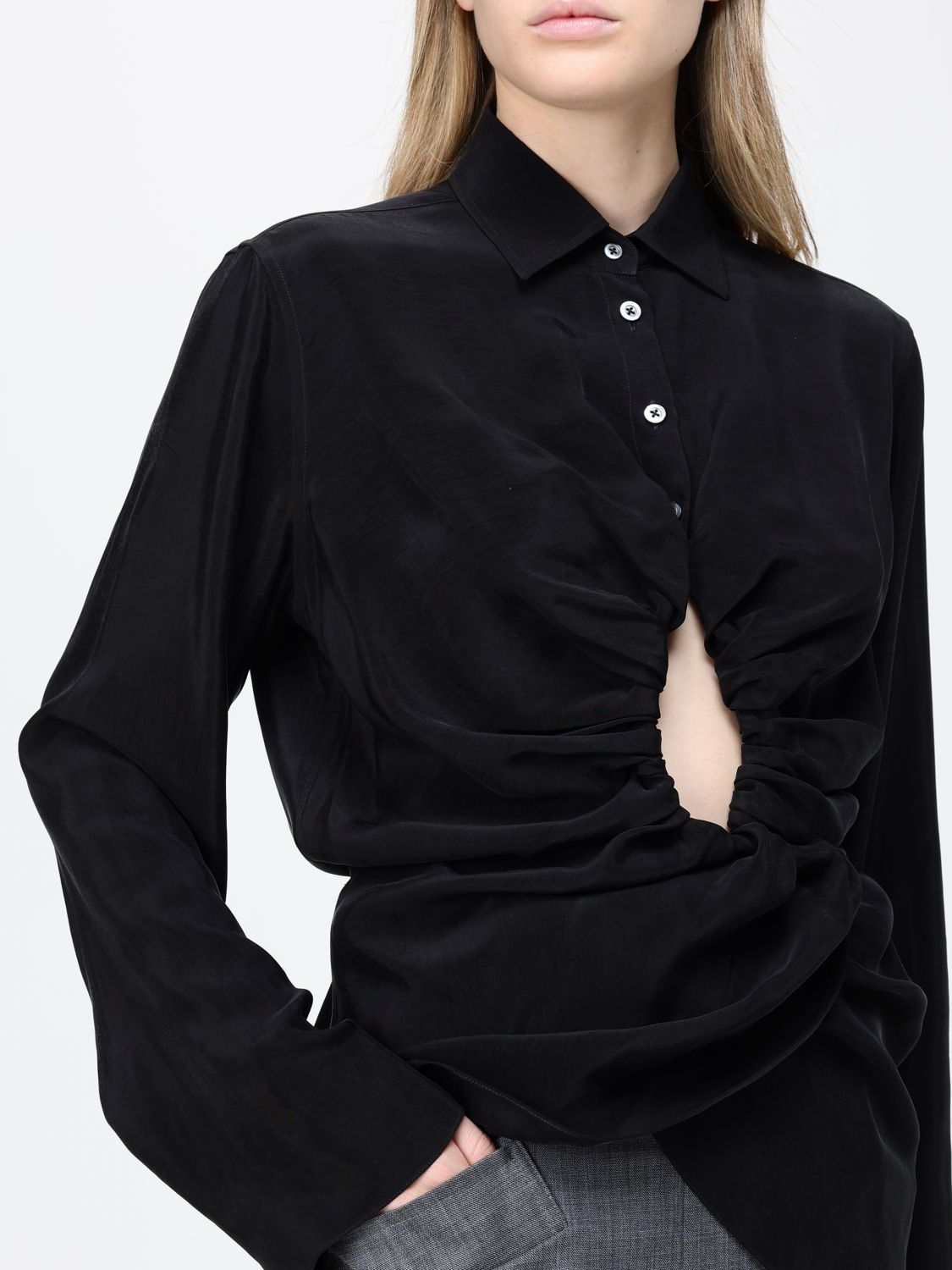 [Maison Margiela] Shirts Long Sleeve SS26 S29DT0010M3590 1900