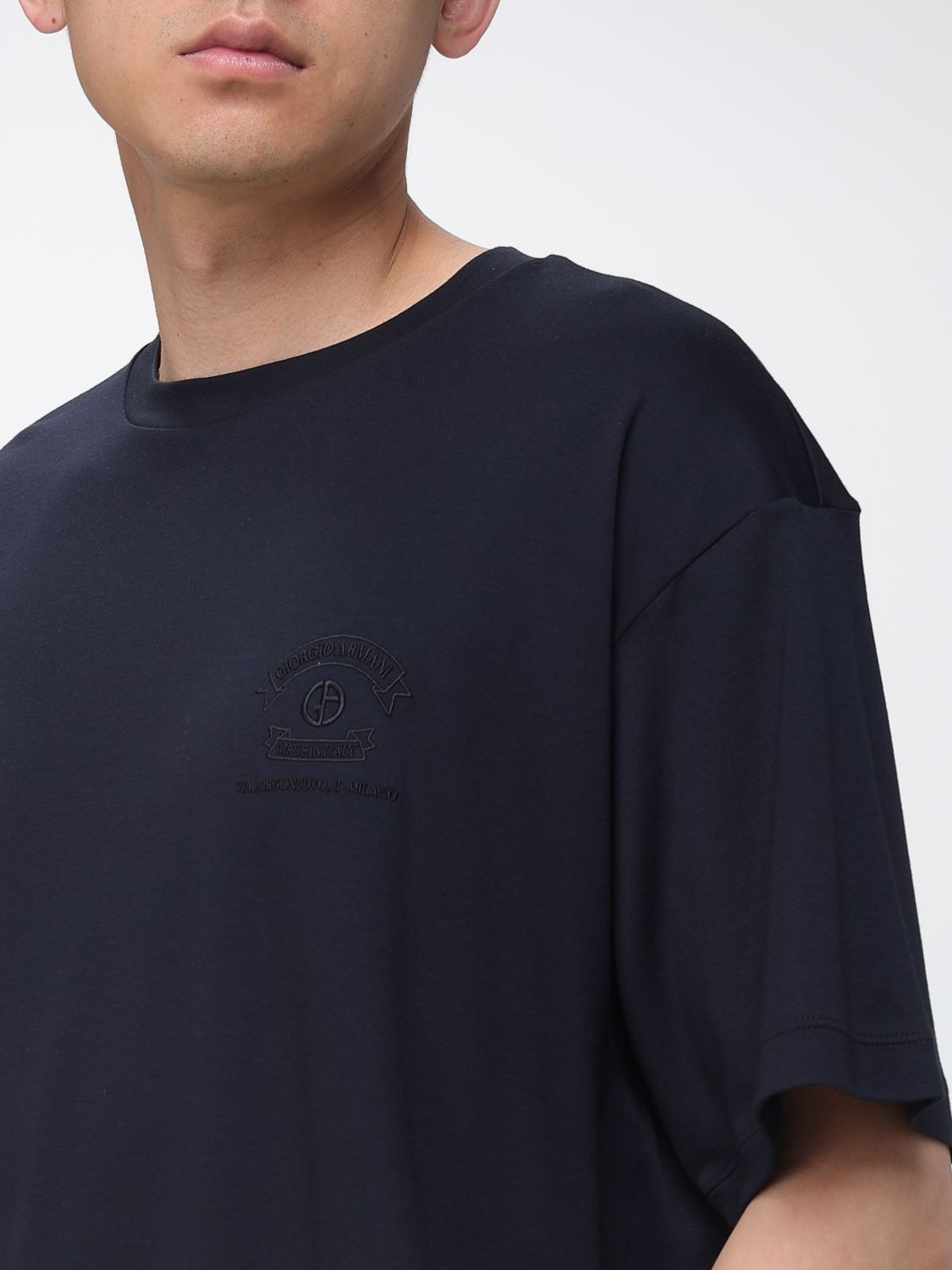 [Giorgio Armani] T-shirts Short Sleeve SS26 GM003058TE19974 U8139
