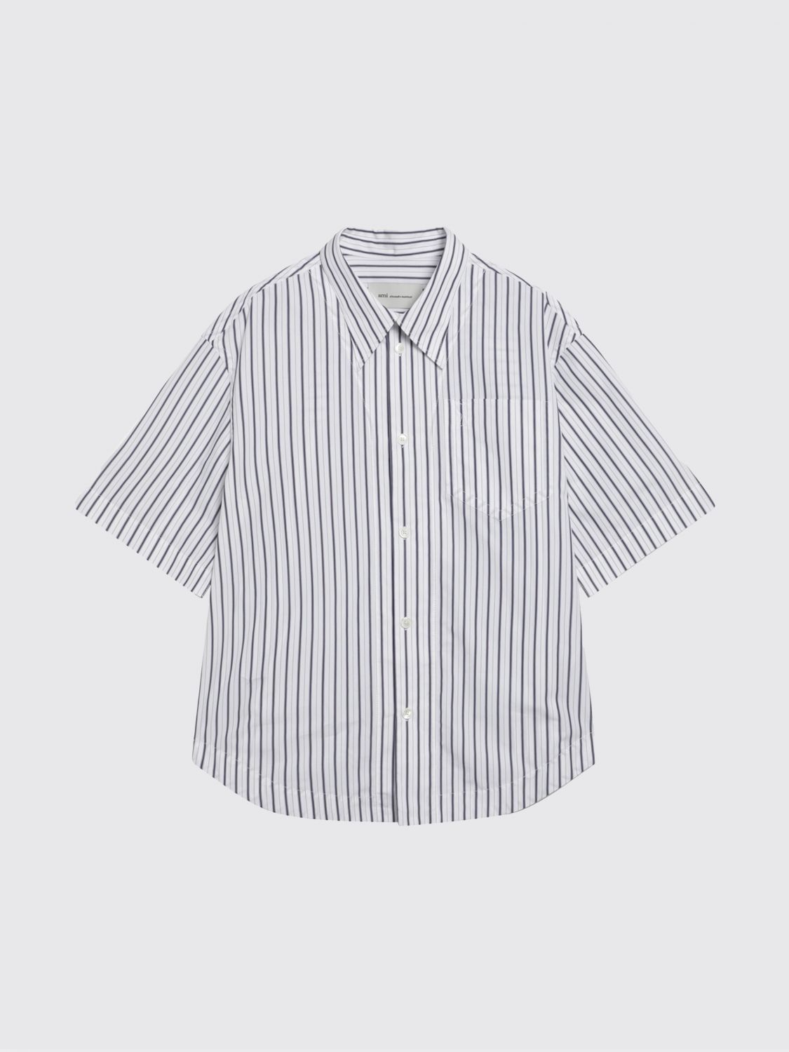 [Ami Paris] Shirts Short Sleeve SS26 USH809CO0220A 074