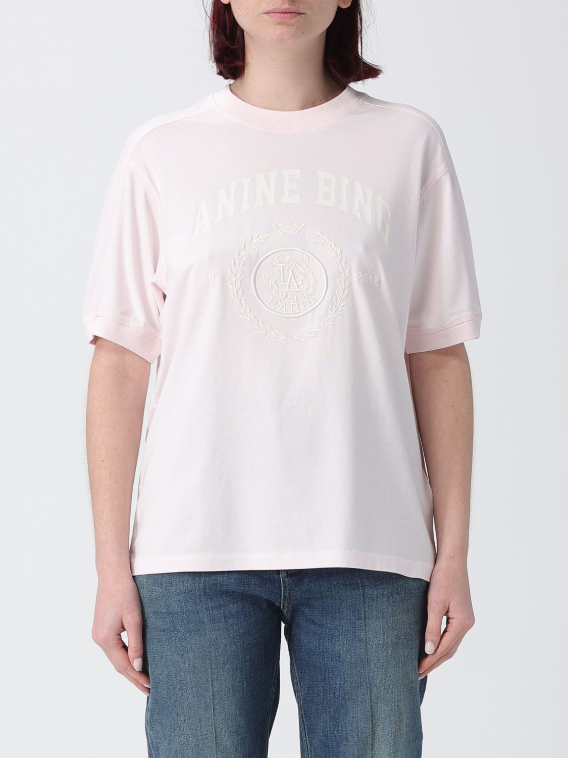[Anine Bing] T-shirts Short Sleeve SS26 A0812505 PKI1