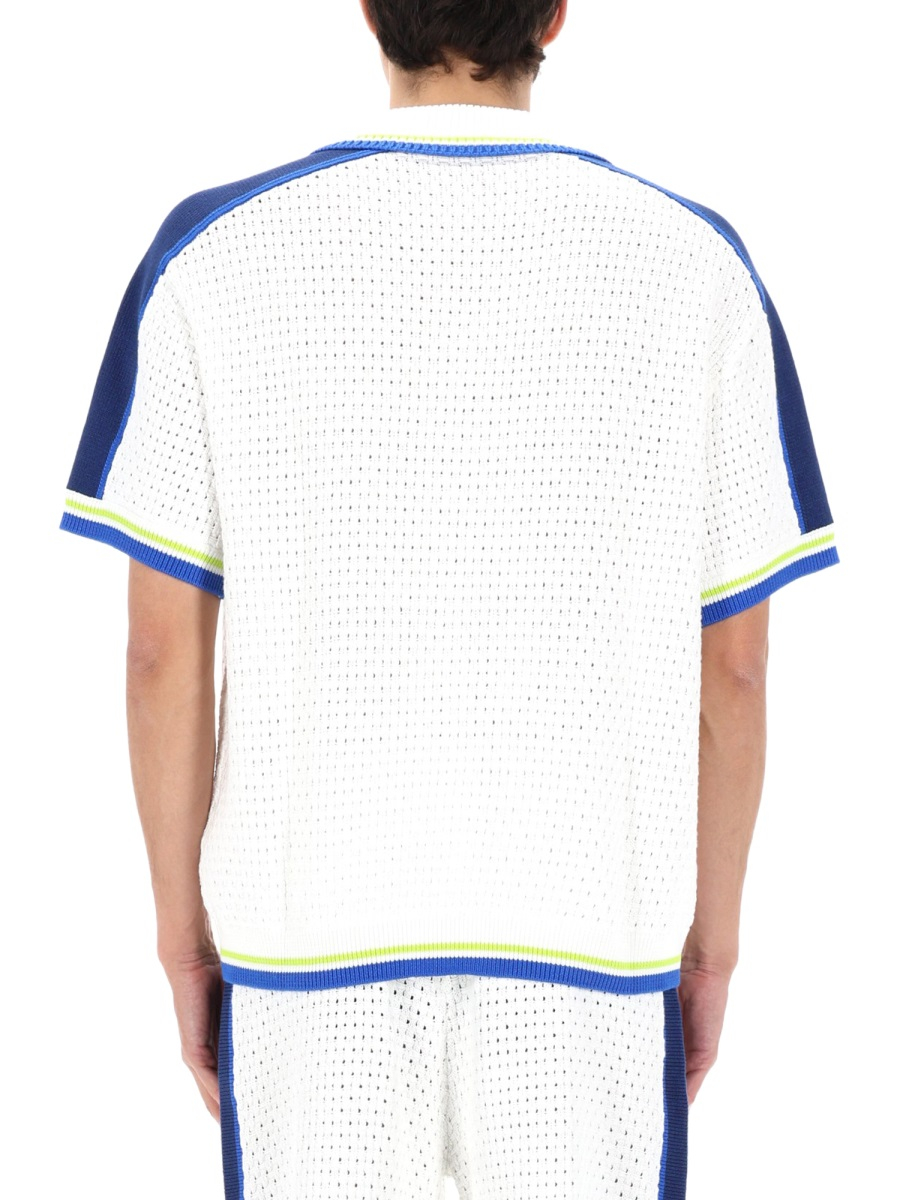 [Casablanca] Shirts Short Sleeve SS26 M-SS26-KW-1310_01WHITE/BLUE