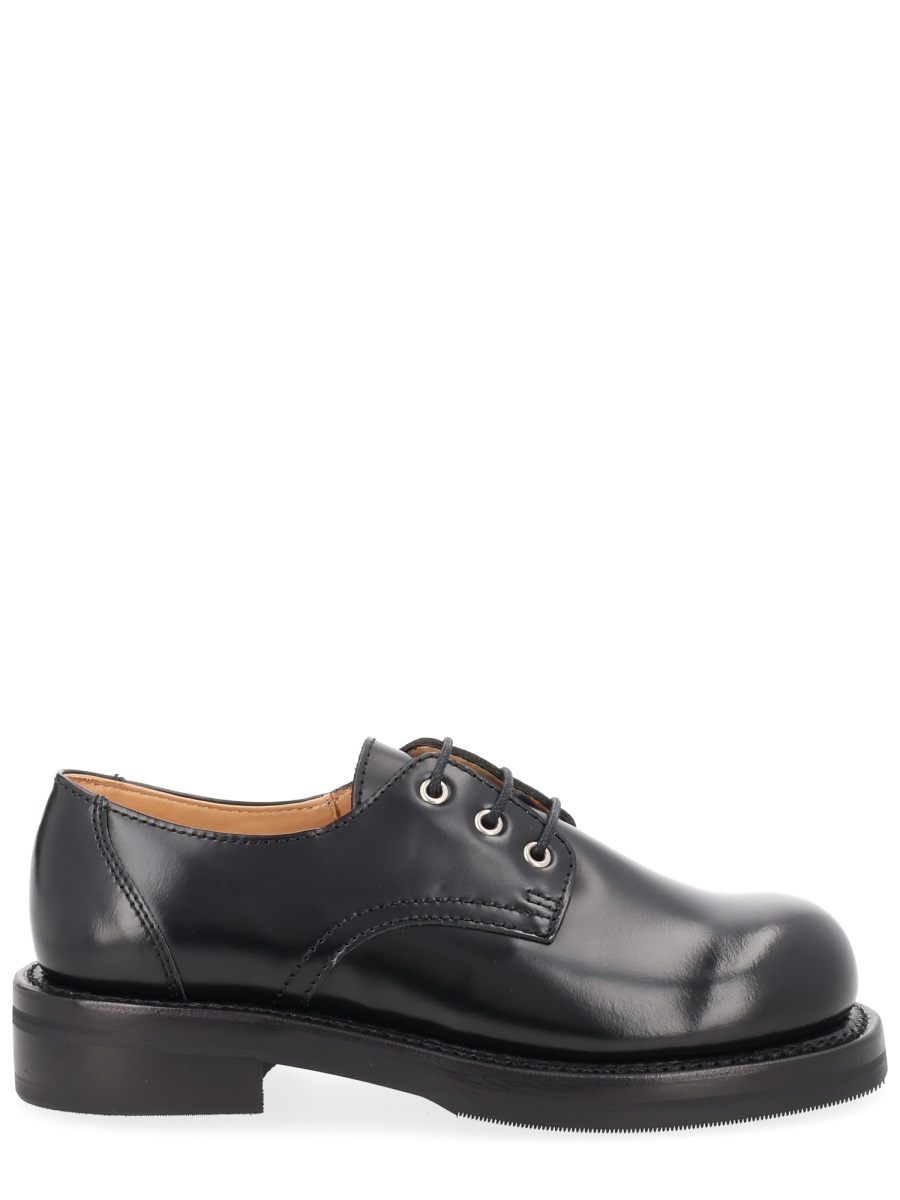 [Our Legacy] Sneakers SS26 A2267RBL_GLAZEDBLACKLEATHER