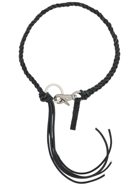 [Our Legacy] Necklace SS26 A2268LBL_BLACKLEATHER