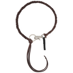 [Our Legacy] Necklace SS26 A2268LBR_BROWNLEATHER