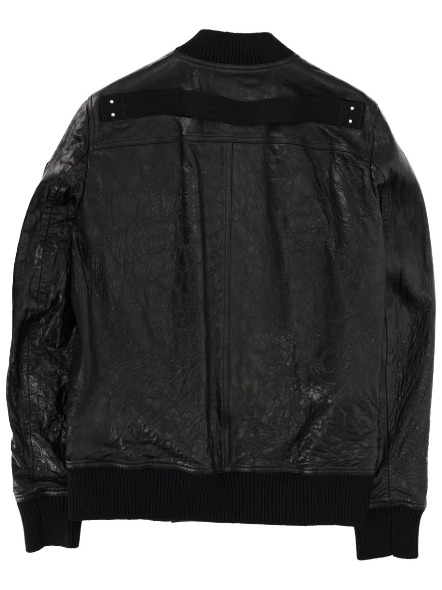 [Rick Owens] Leather Jacket SS26 RU01F2778_LBE09