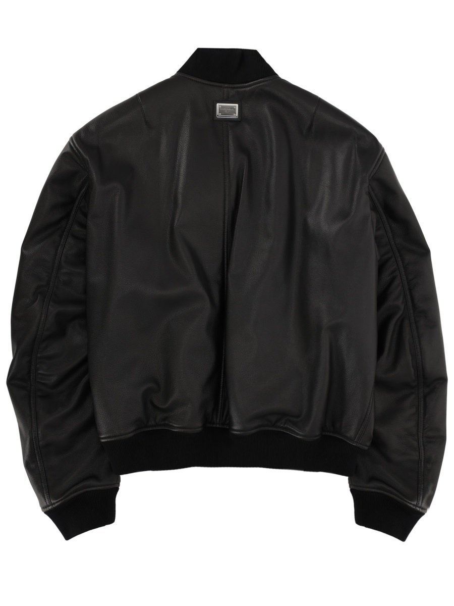 [Dolce & Gabbana] Leather Jacket SS26 G9BBML_HULY3N0000
