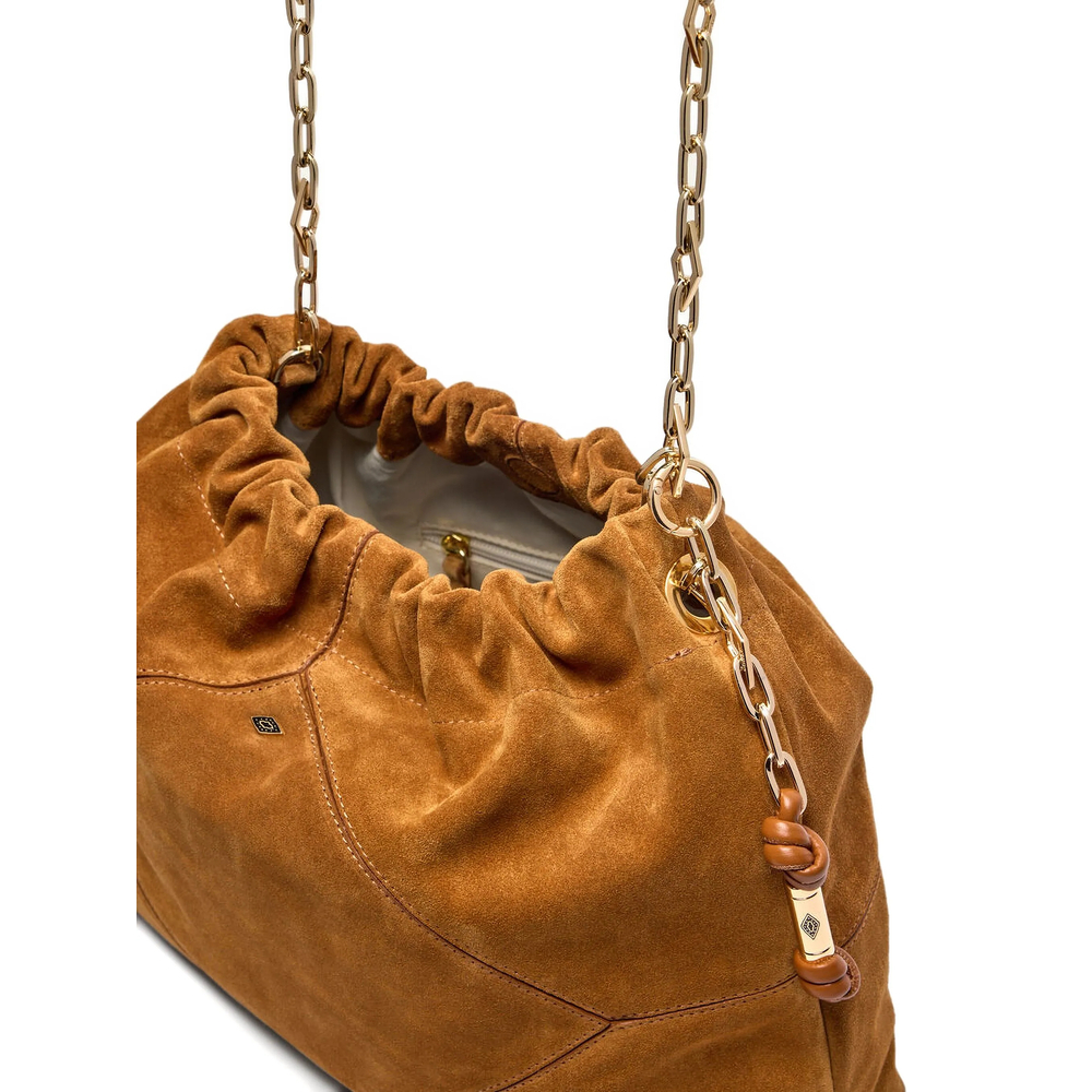 [Ba&sh] Tote bag FW26 JUNE M  COGNA