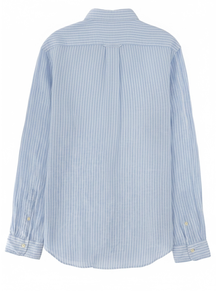 [Polo Ralph Lauren] Shirts Long Sleeve SS26 710B15647_0037188BBLUEWHITE