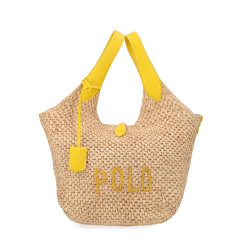 [Polo Ralph Lauren] Shoulder bag SS26 428978557_001NATURAL/CANARYYELLOW