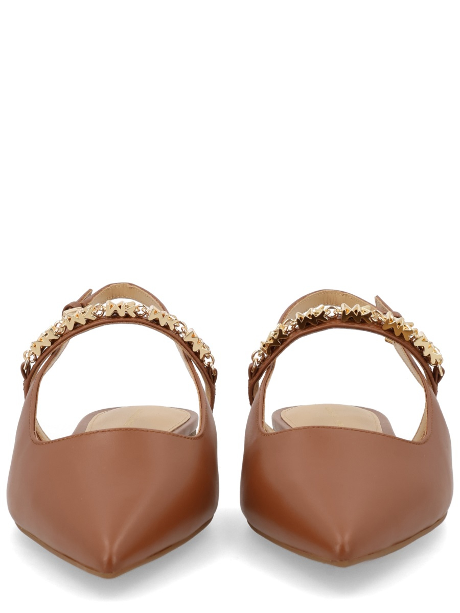 [MICHAEL BY MICHAEL KORS] Flat shoes SS26 40R6DIFP2L_230LUGGAGE