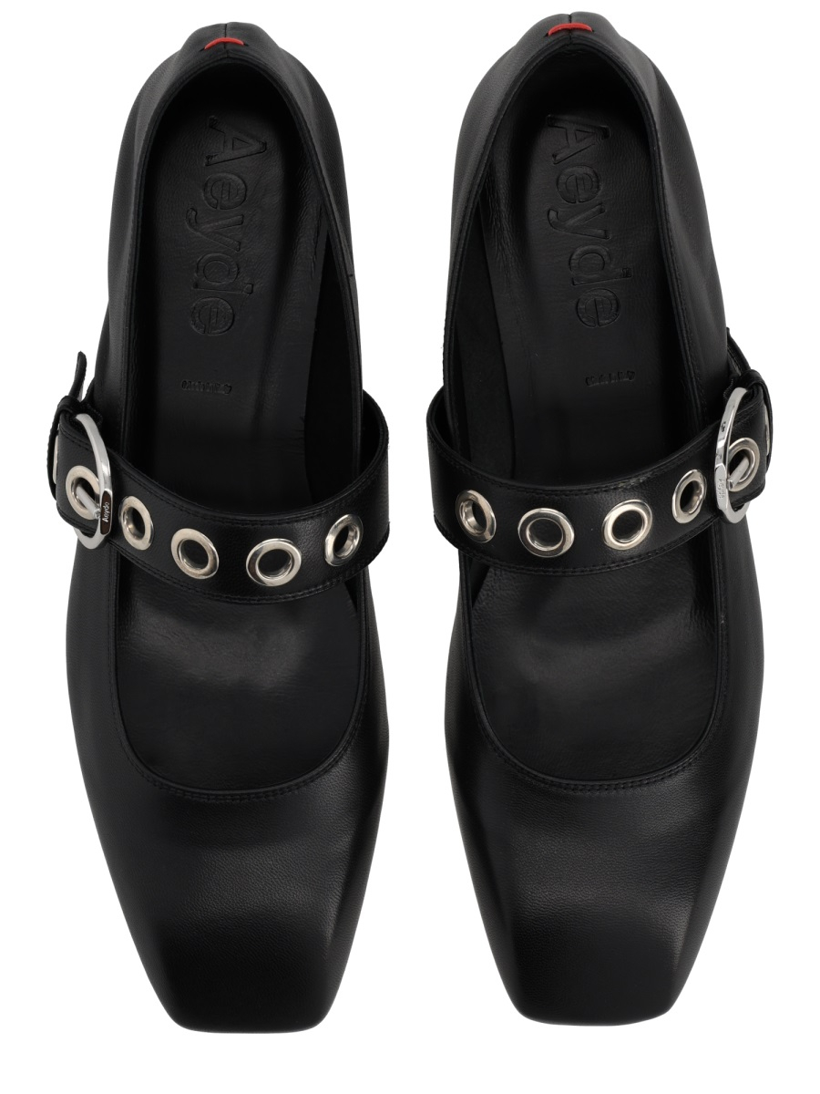[Aeyde] Flat shoes SS26 A11-FL-RKLS08FL159-SS25-800-007_BLACK