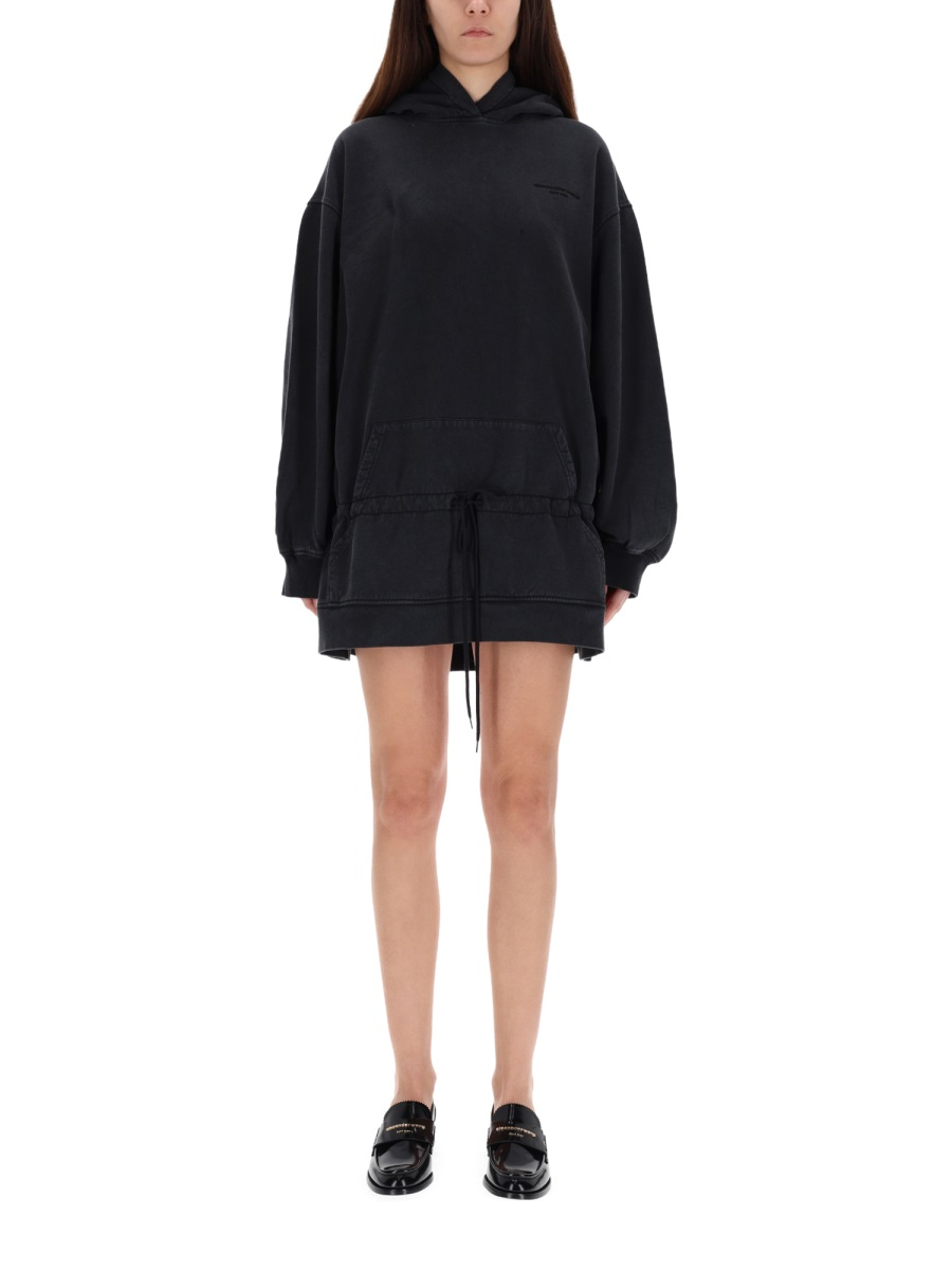 [ALEXANDERWANG.T] Long sleeve dress SS26 4CC1261176_011