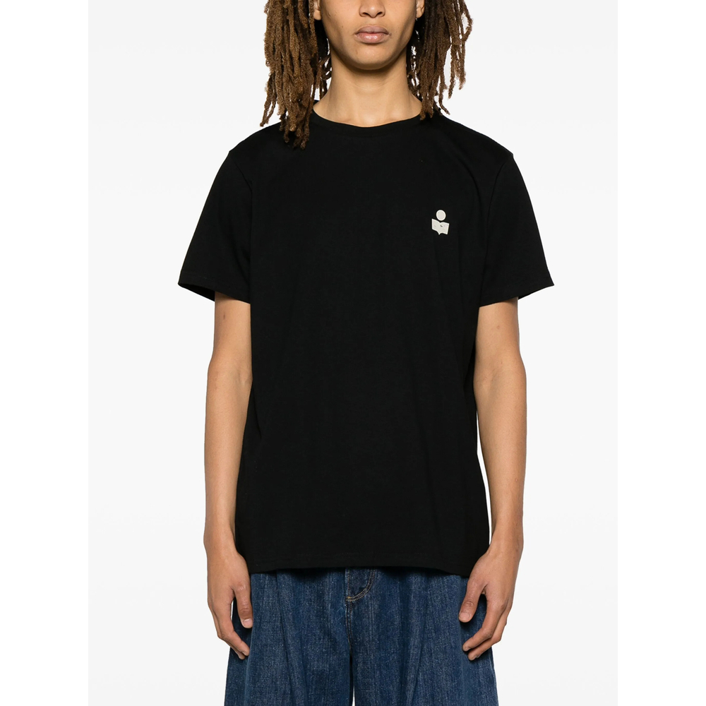 [Isabel Marant] T-shirts Short Sleeve FW26 B1N19H TS0047HA BKEC
