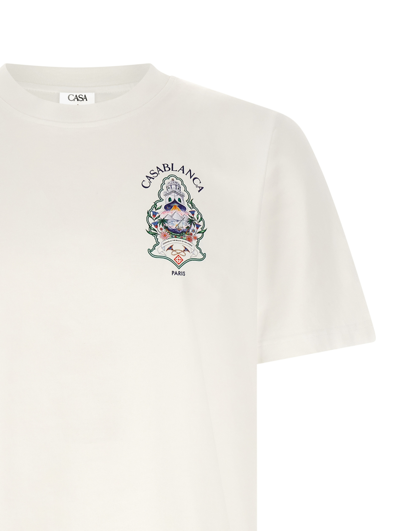 [Casablanca] T-shirts Short Sleeve FW26 MPF26JTS00101HOTELEMBLEM