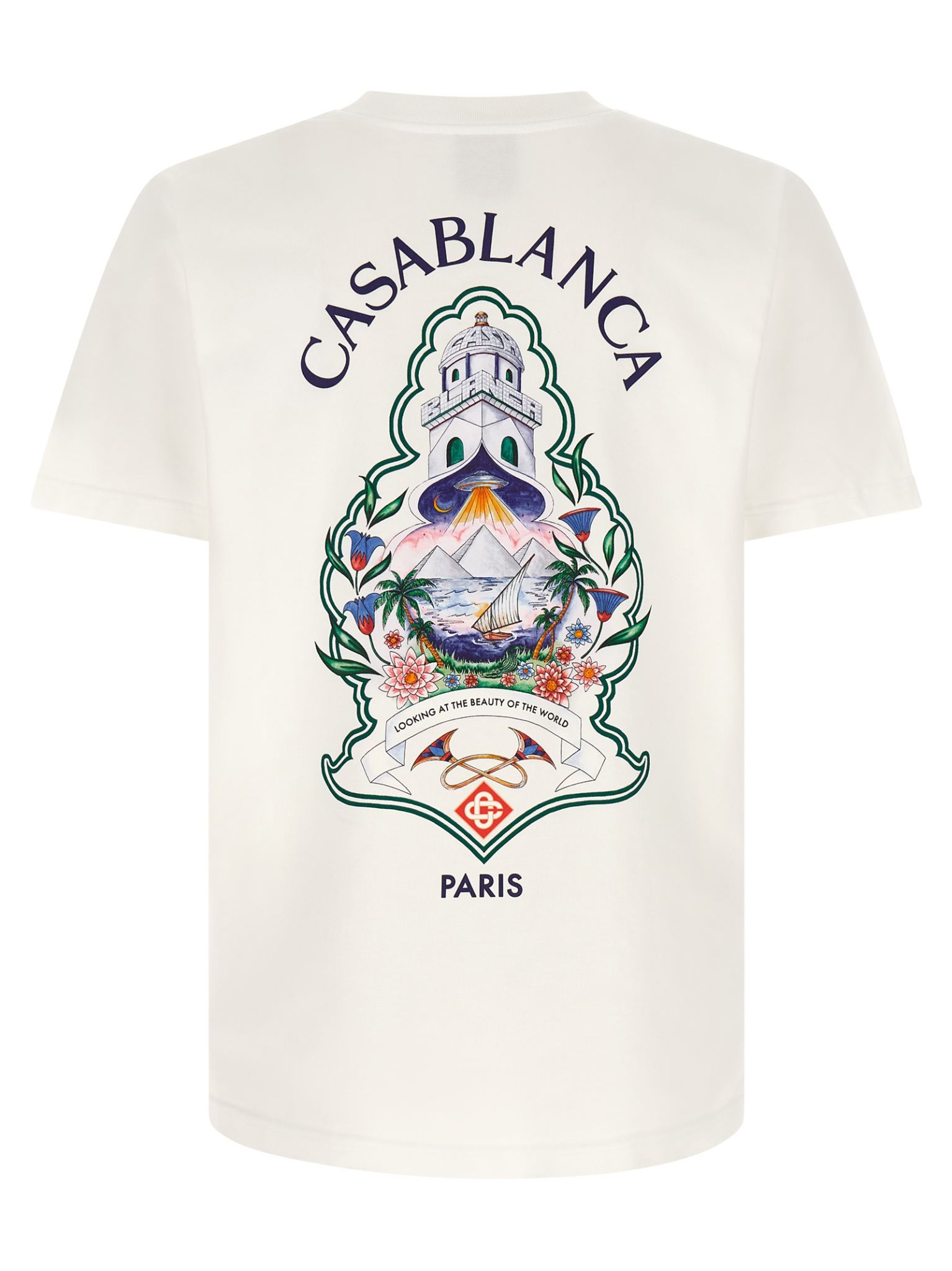 [Casablanca] T-shirts Short Sleeve FW26 MPF26JTS00101HOTELEMBLEM