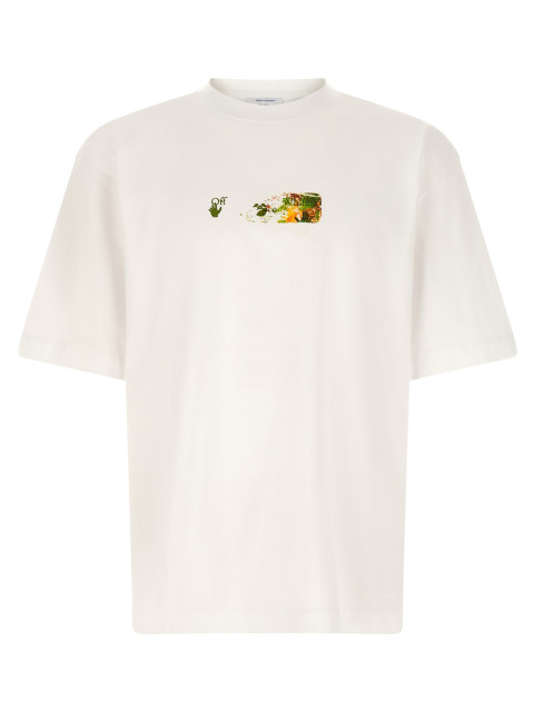 [Off-White] T-shirts Short Sleeve FW26 OMAA120F26JER00D10100100