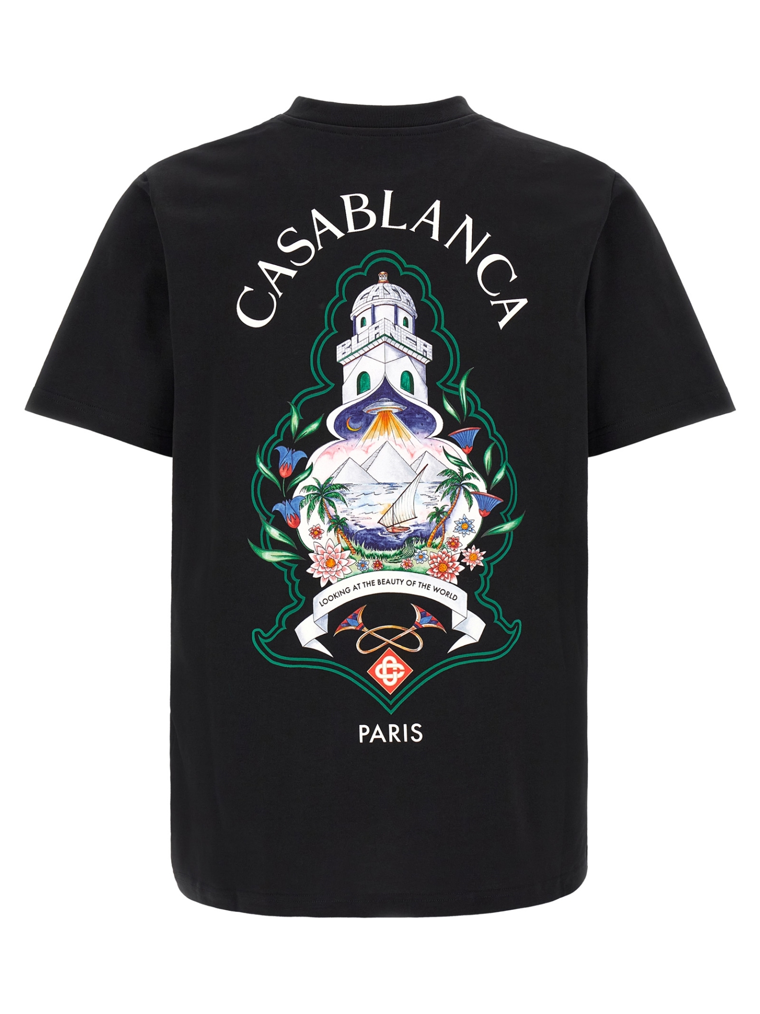 [Casablanca] T-shirts Short Sleeve FW26 MPF26JTS00102HOTELEMBLEM