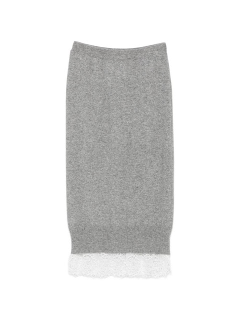 [Ermanno Scervino] Midi skirt FW26 D492O308APPYUN1704