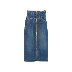 [ELISABETTA FRANCHI] Midi skirt FW26 GJ01N66E2139