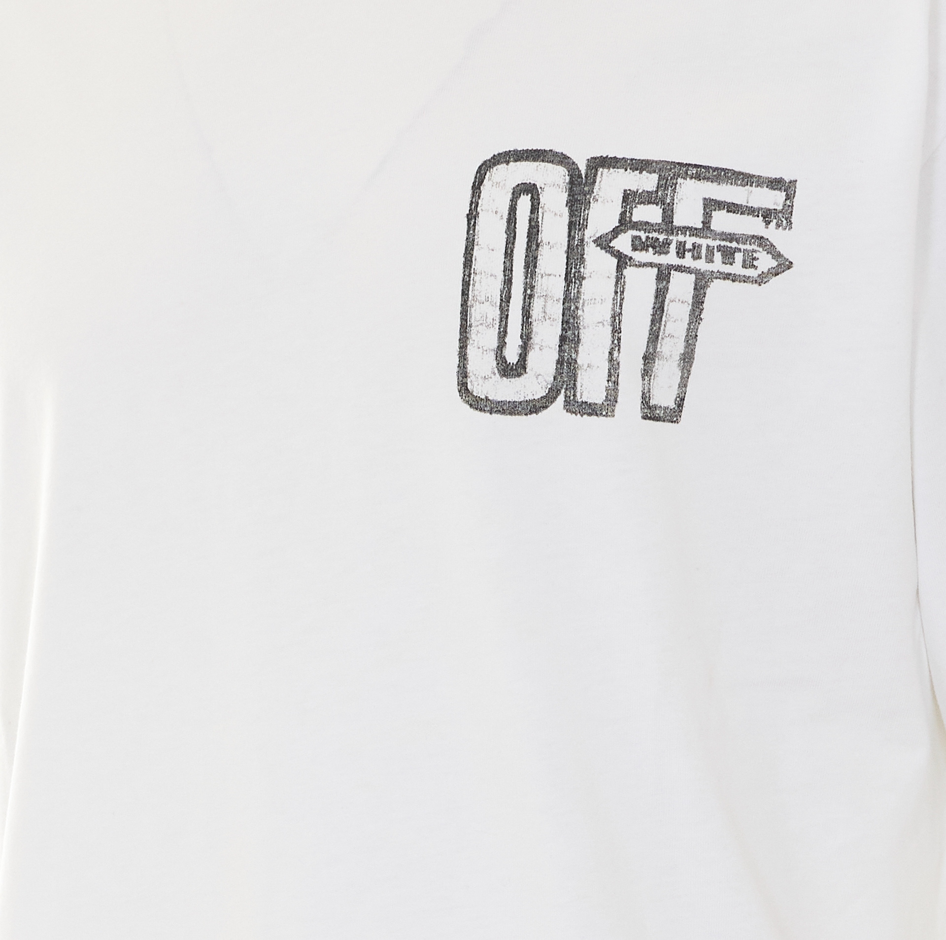 [Off White] T-shirts Short Sleeve FW26 OMAA120F26JER00Y100