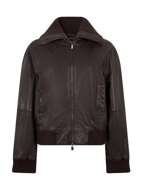[PINKO] Leather Jacket FW26 107166A31X_L72
